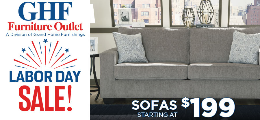 Labor Day Sale - Sofas starting at $199!